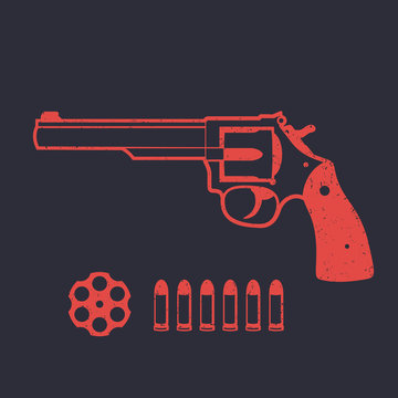 Revolver, handgun