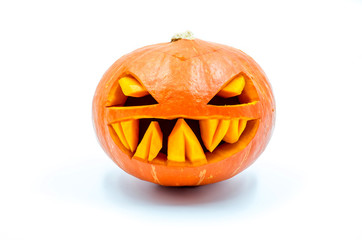 spooky halloween pumpkin