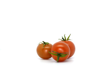 Ciliegino di Pachino _ Pomodoro Isolato su sfondo bianco