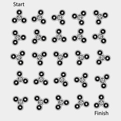 spinner finger toy spinning 