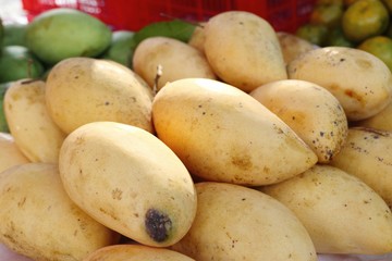 Ripe mango at street food