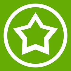 Star icon green