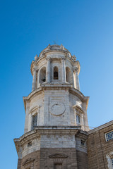 Stone and Marble Bell Tower in Cadiz
