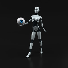 Robot - 3D Illustration