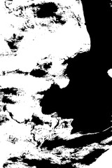 Marbling, ebru, suminagashi. Card with texture, the effect of ink on the water. Abstract background. Design of cards. Vector illustration.