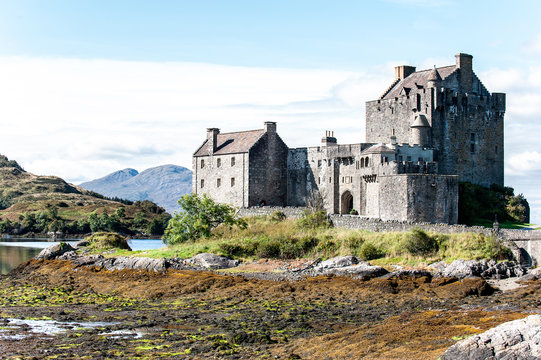 Eilean Donan Castle, Loch Duid, Highlands, Scotland, United Kingdom