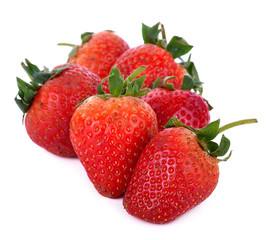 Strawberry isolated on white background