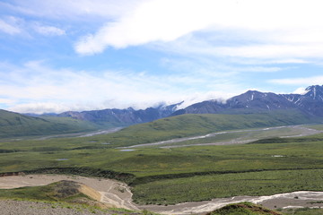 Fototapeta na wymiar Denali Nationalpark, Alaska