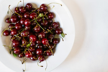 Detox diet healthy food vegetarian berries fresh natural vitamins raw summer concept