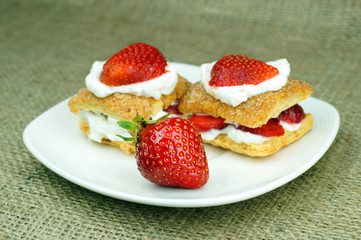 Strawberry dessert