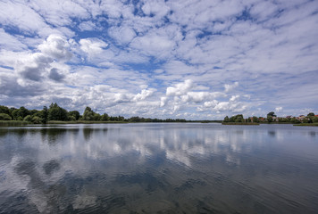 Jezioro Domowe Duże w Szczytnie na Warmii