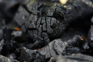 Extinct black embers