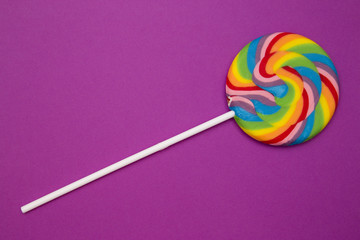 Beautiful Rainbow Lollipop