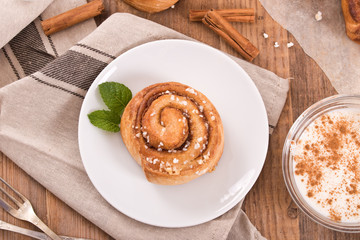 Cinnamon rolls. 