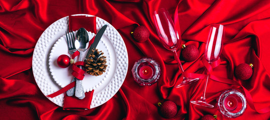 Weihnachten Menü Hintergrund