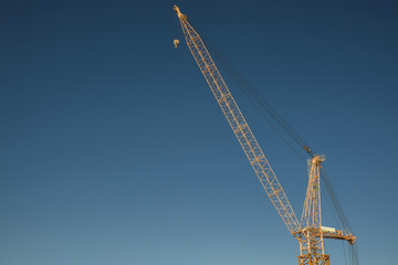 Naklejka premium construction crane