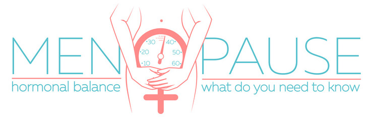 concept of menopause banner