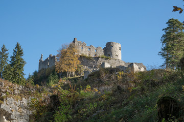 Fototapeta premium Ehrenberg Castle is a castle located in Reutte in Tyrol, Austria