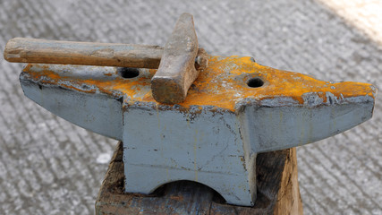 anvil and hammer