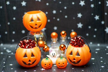 ハロウィンの飾り