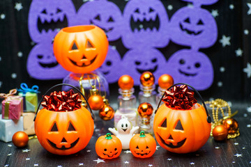 ハロウィンの飾り