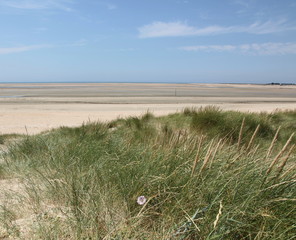 Havre de Regnéville dans le Cotentin.