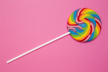 Beautiful Rainbow Lollipop