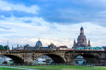 Fototapeta premium antique building view in Dresden, Germany
