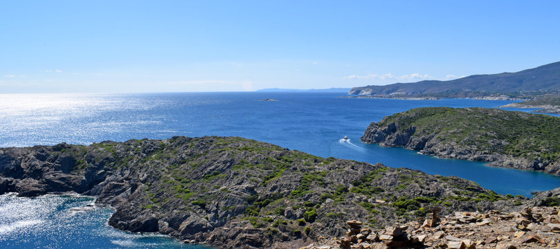 Fototapeta Paisajes de la Costa Brava, Gerona España  