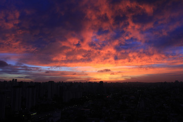 Fototapeta premium Sunset sky