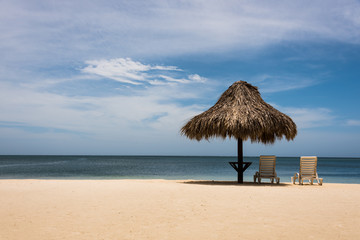 Caribbean/Tropical Beach Setting