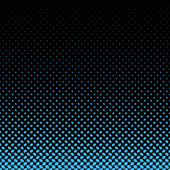 Geometrical halftone ellipse pattern background - vector graphic from diagonal elliptical dots