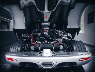 Fototapeta premium Supercar Engine