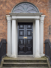 Fototapeta na wymiar GEORGIAN DOOR - DUBLIN, IRELAND