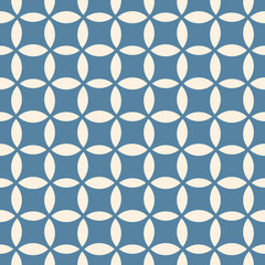 Fototapeta premium Abstract pattern. Seamless vector illustration. Geometric ornament