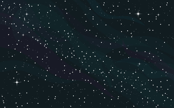Space starry background