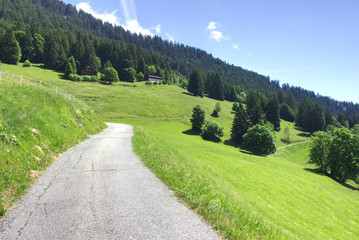 Wanderweg in &Ouml;sterreich - Vorarlberg