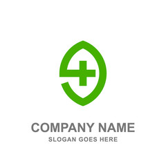 Obraz premium Drugstore Healthcare Pharmacy Logo Vector Icon