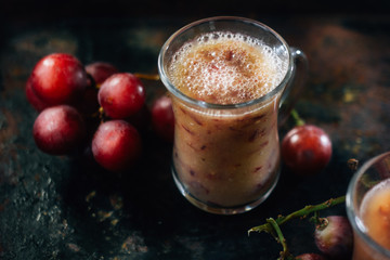 Grape lassi - made from fresh grapes