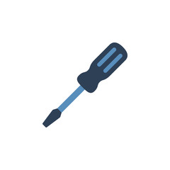 Screwdriver icon, silhouette