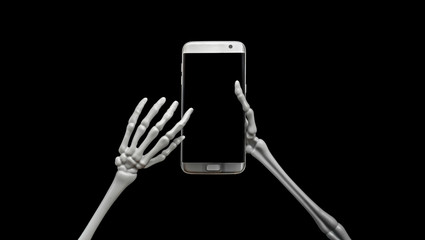 Skeleton Using Cell Phone