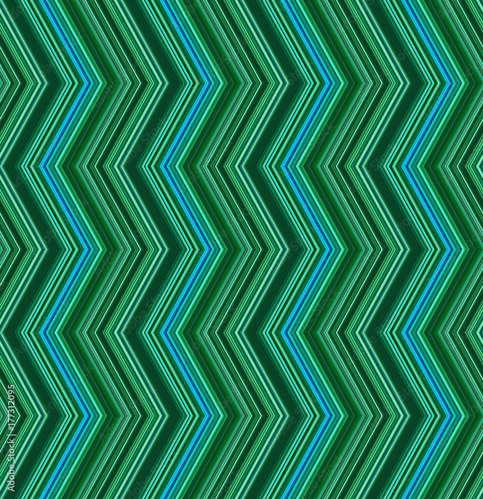 Poster abstract seamless pattern of lines and zigzags. movement of geometric forms.