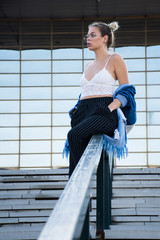 Urban fashionable girl