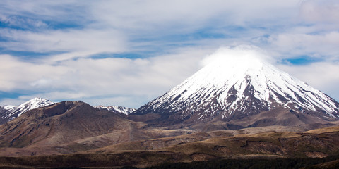 Fototapeta premium Mt Ngauruhoe Landscape