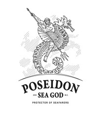 Poseidon god of the seas © PennaPazza
