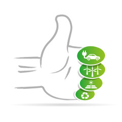 Sostegno energia ecologica