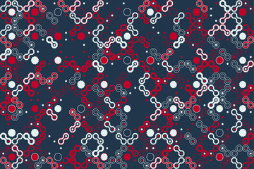 Vector background with abstract geometric pattern 