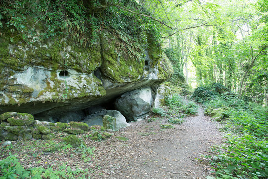 Sentiero, valle della Volpara, Umito, estate 