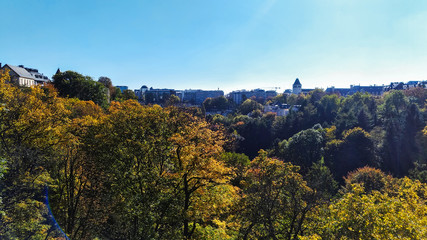 View of the Old Town, Luxembourg