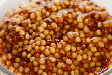 Traditional french dijon mustard